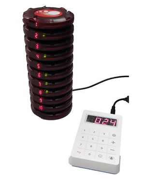 Bipeur Restaurant Vibreur - Pack 10 Avertisseurs de Commande