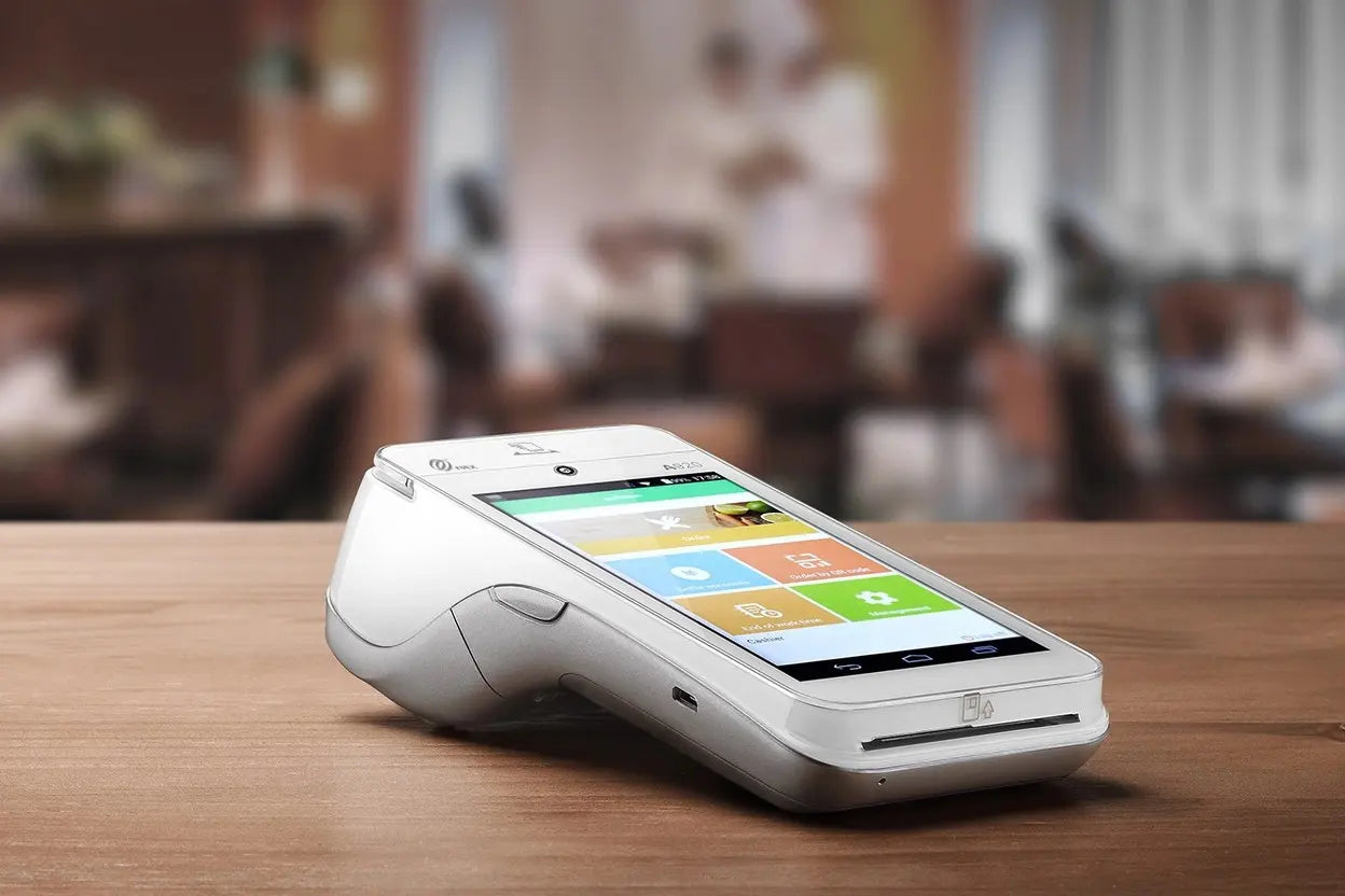 Terminal PAX A920 avec écran tactile et imprimante thermique intégrée