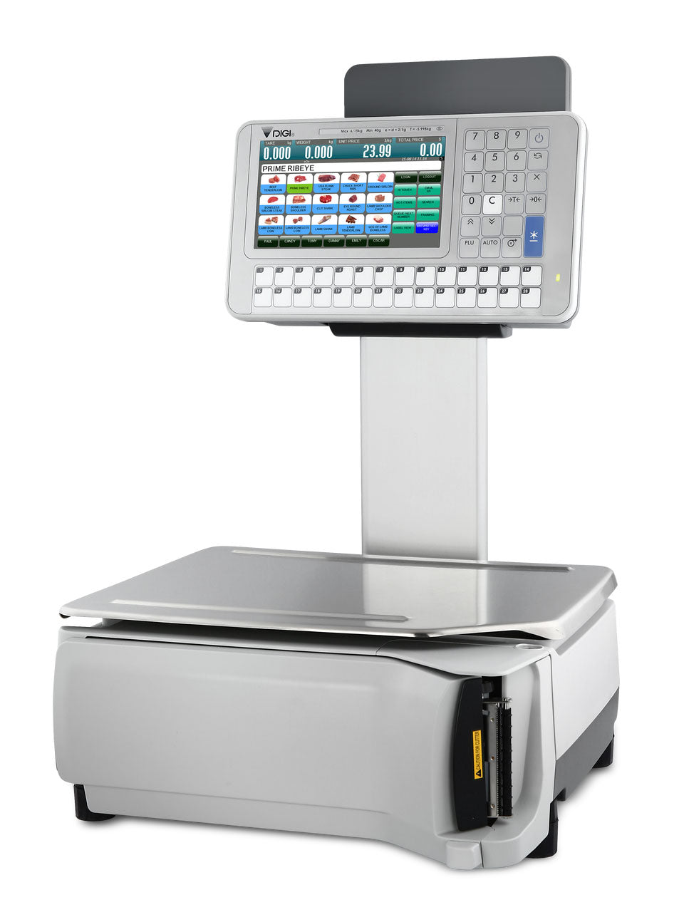 Balance DIGI SM-5300LL avec affichages vendeur et client