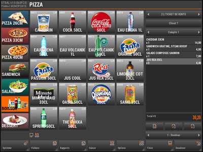 Logiciel de caisse Windows