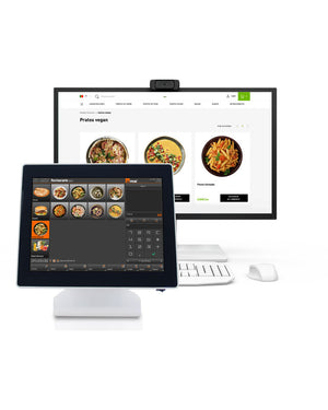 Site en ligne click & collect automatique à la Caisse