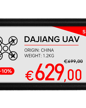 Étiquettes électroniques de gondole