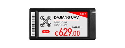 Étiquettes électroniques de gondole