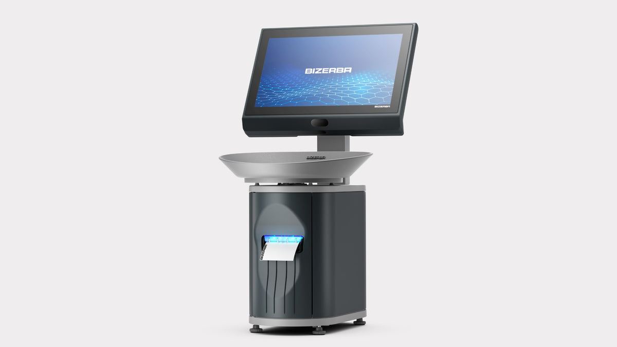 BIZERBA M-Class II Pro écran 15,6 pouces en rayon superette