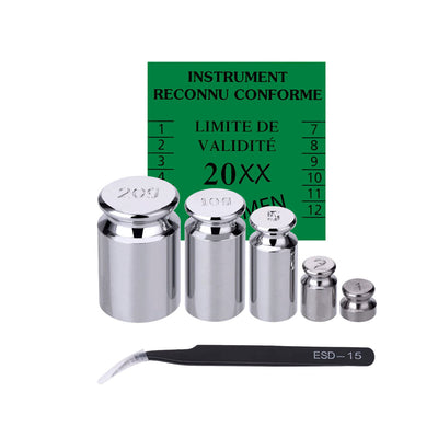 Contrôle métrologique Balance